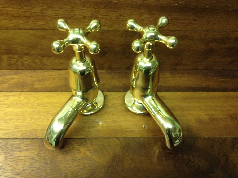 Read more about the article Stamped indices on brass basin taps.