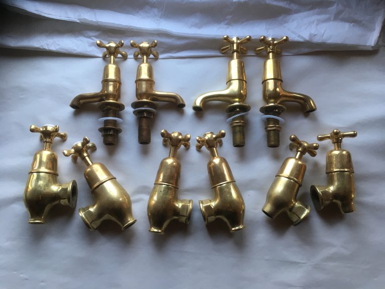 Read more about the article Aged brass taps.