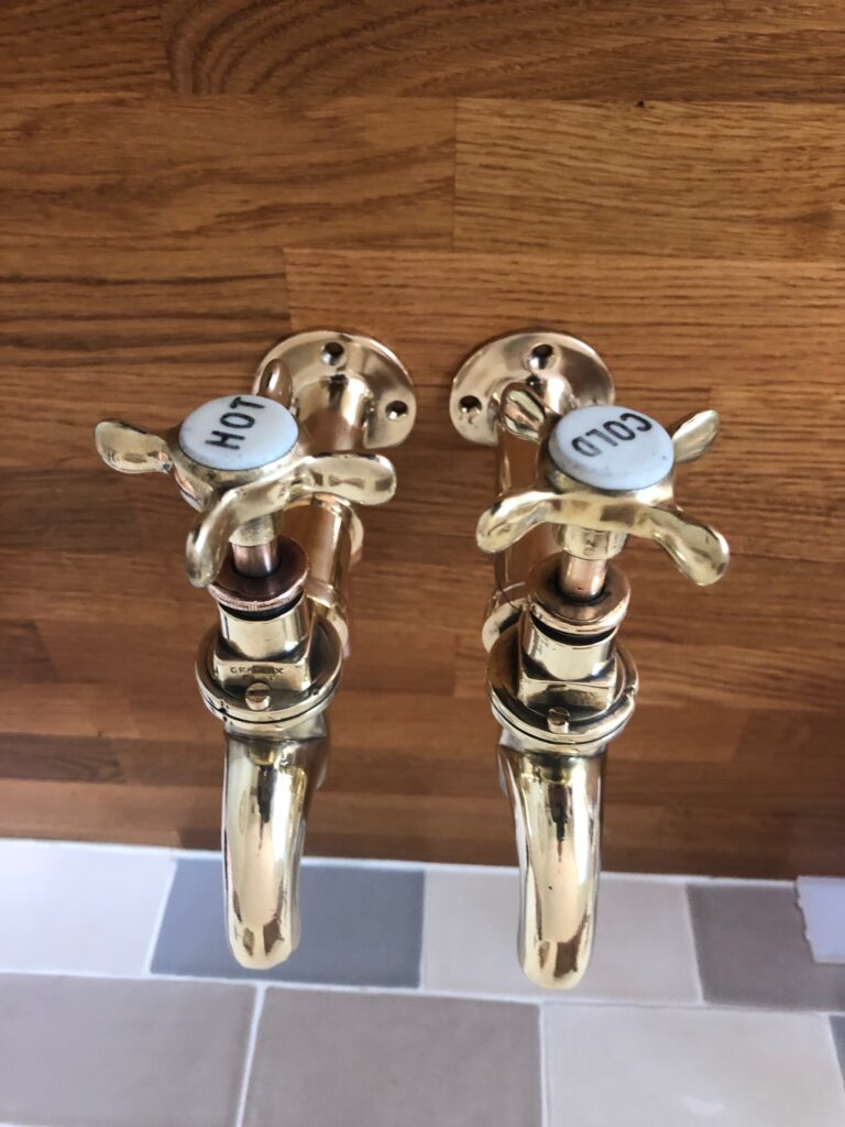 Read more about the article Antique bib taps.