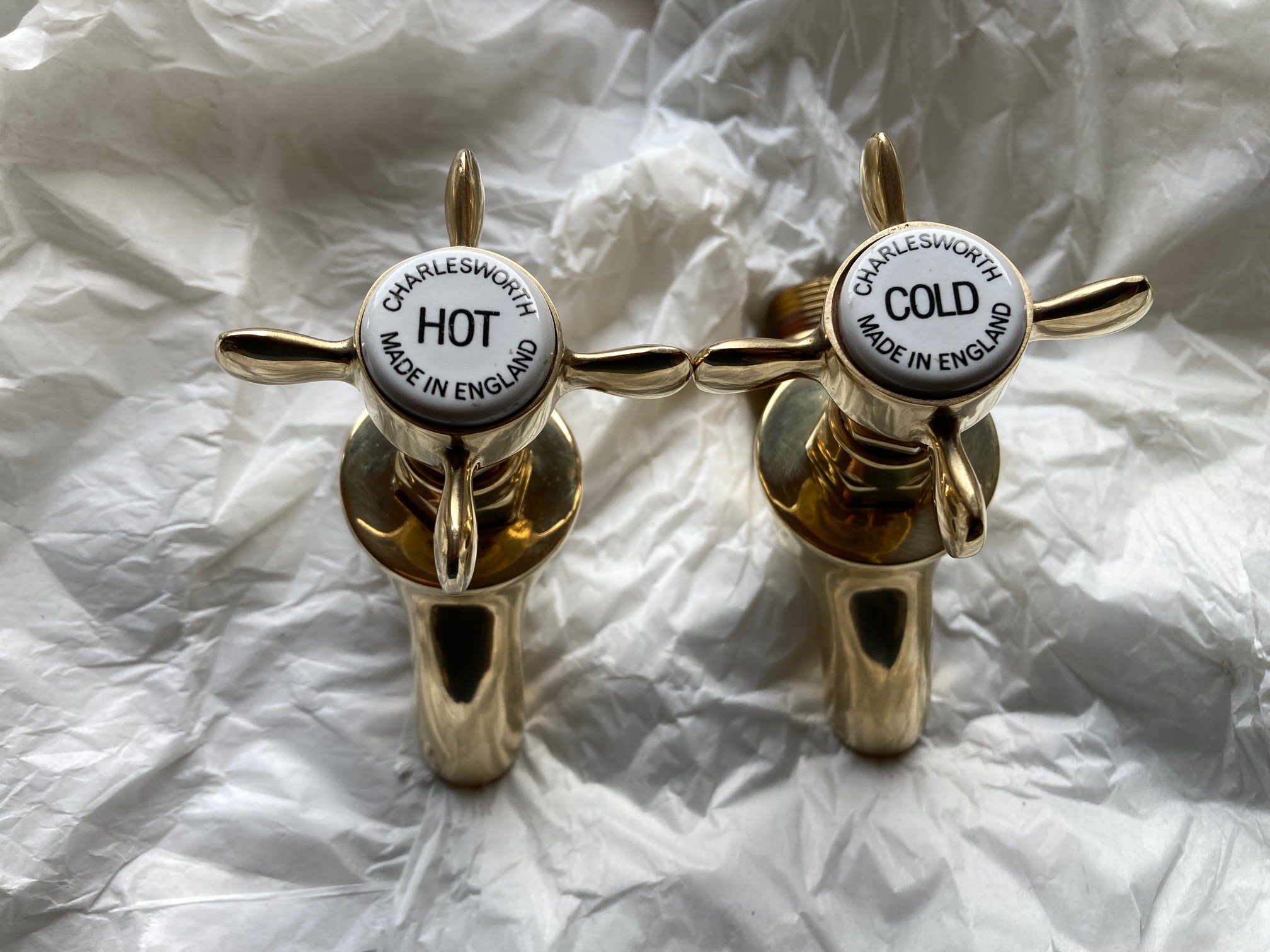 Read more about the article 3/4″ BSP Bib Taps in PB (Set 3) – For Sale.