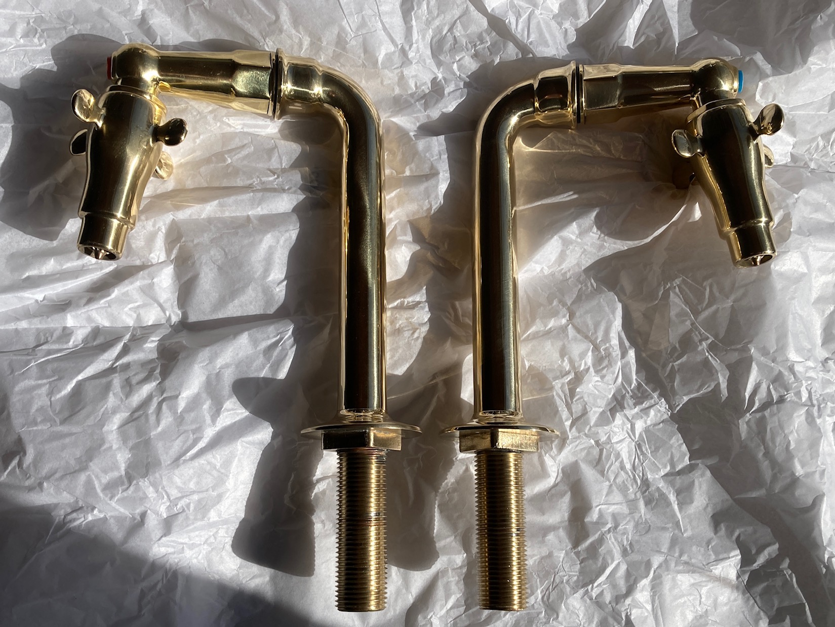 Read more about the article Supataps BIB design, refurbished in polished brass – SOLD.
