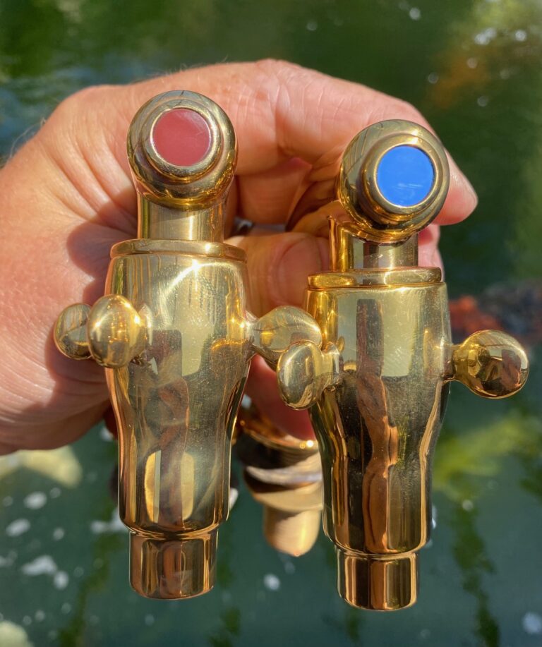 Read more about the article Supataps refurbished in polished brass – FOR SALE