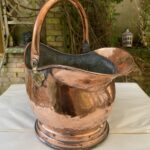 A Copper & Brass Coal Scuttle – FOR SALE.